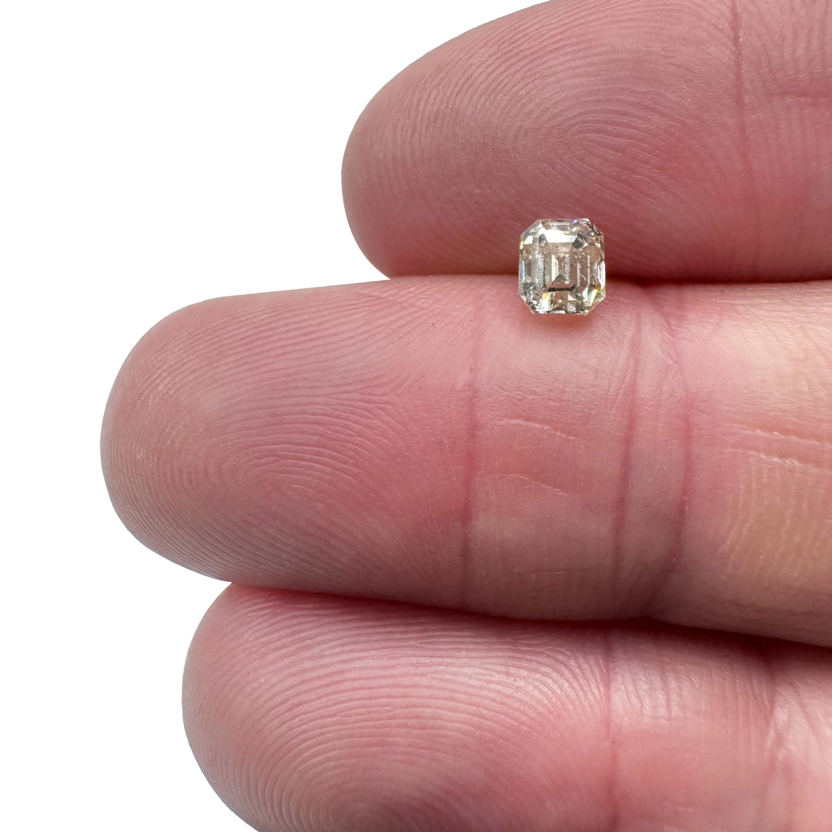0.71ct | Champagne SI Emerald Shape Step Cut Diamond - Image 2