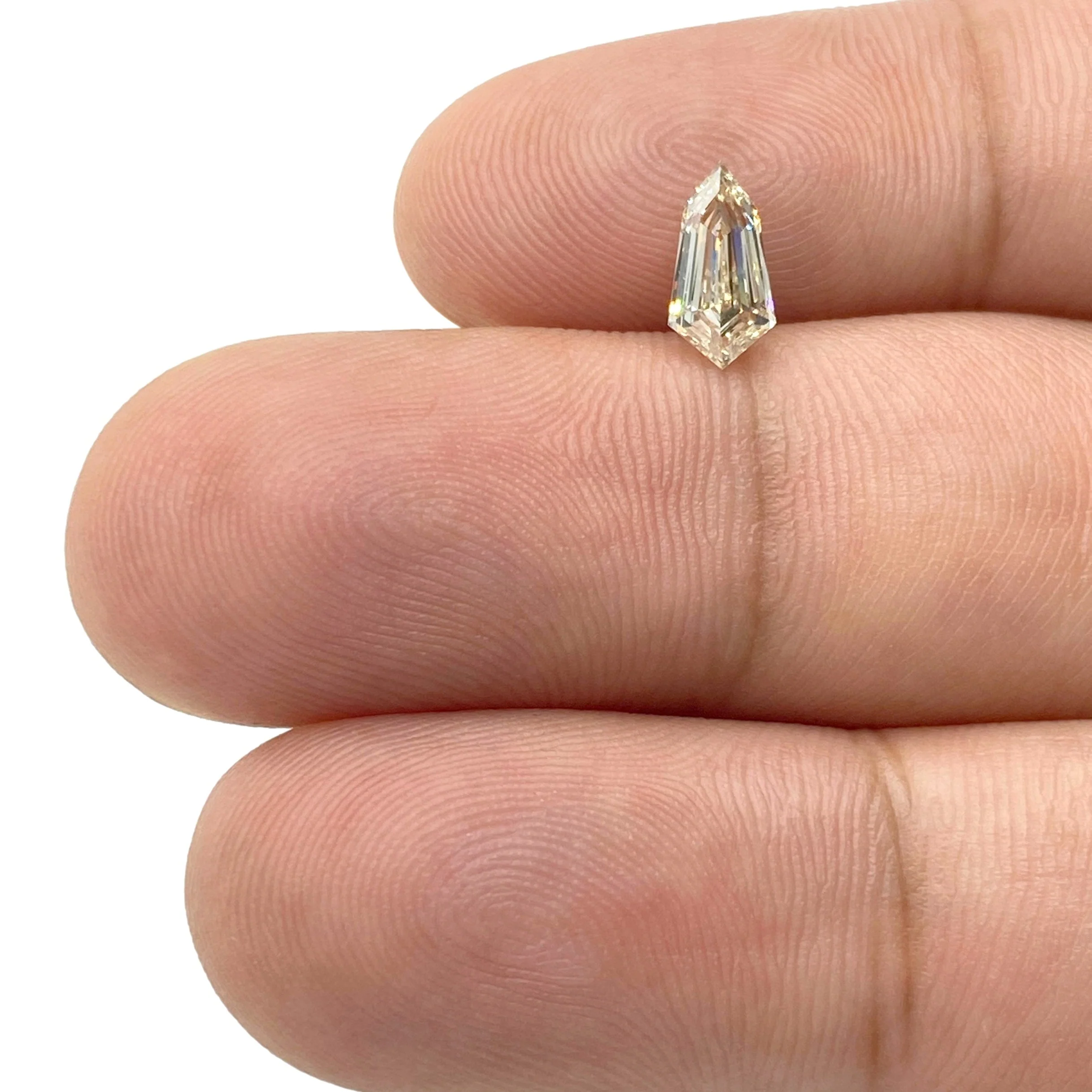 0.72ct | Champagne VVS Kite Shape Step Cut Diamond - Image 3