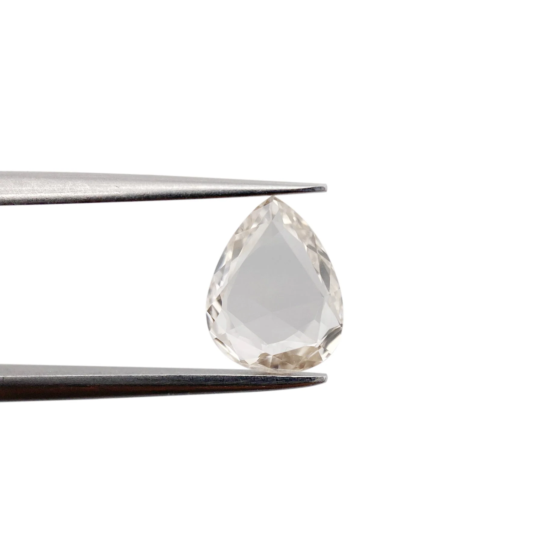0.99ct | Champagne VS Pear Shape Rose Cut Diamond - Image 2