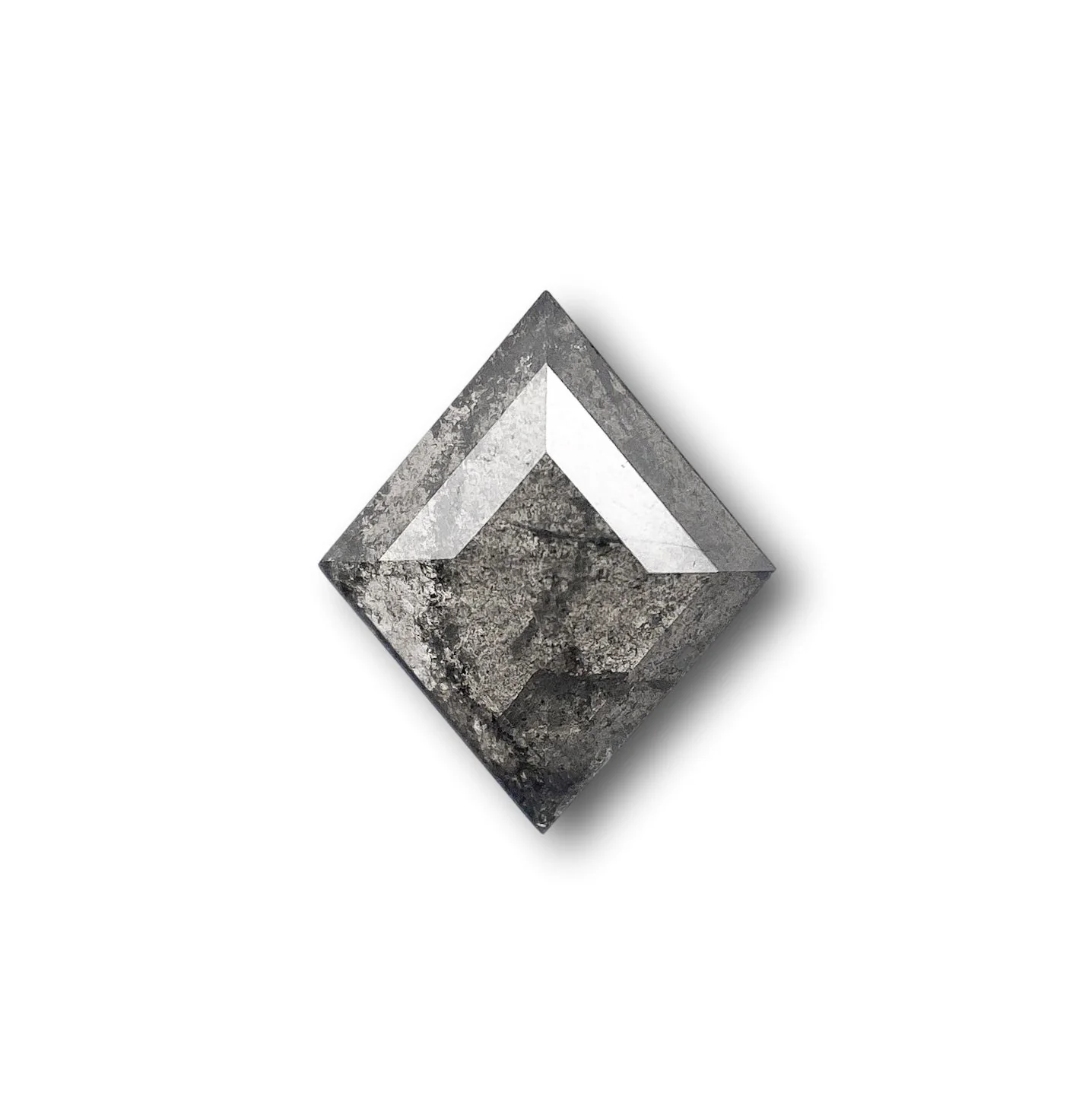0.99ct | Salt & Pepper Lozenge Shape Step Cut Diamond