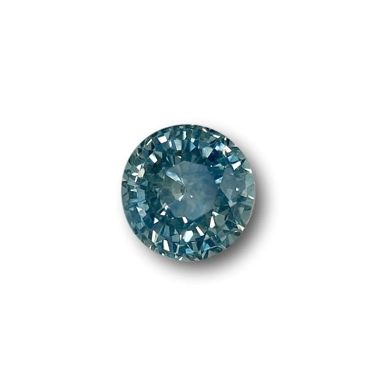 1.01ct | Brilliant Cut Round Shape Blue Montana Sapphire