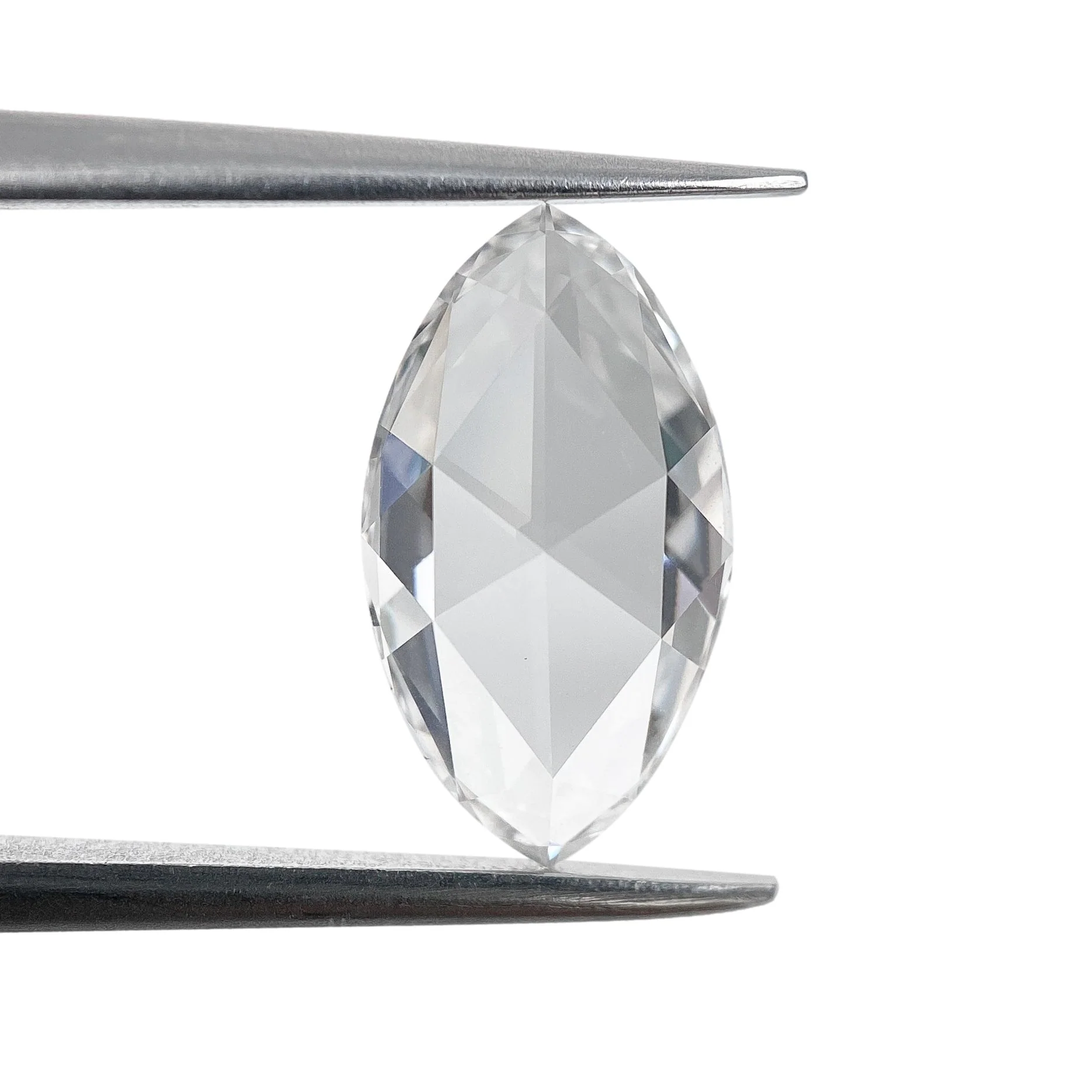 1.36ct | F/VS1 Marquise Shape Rose Cut Lab Diamond (IGI) - Image 2