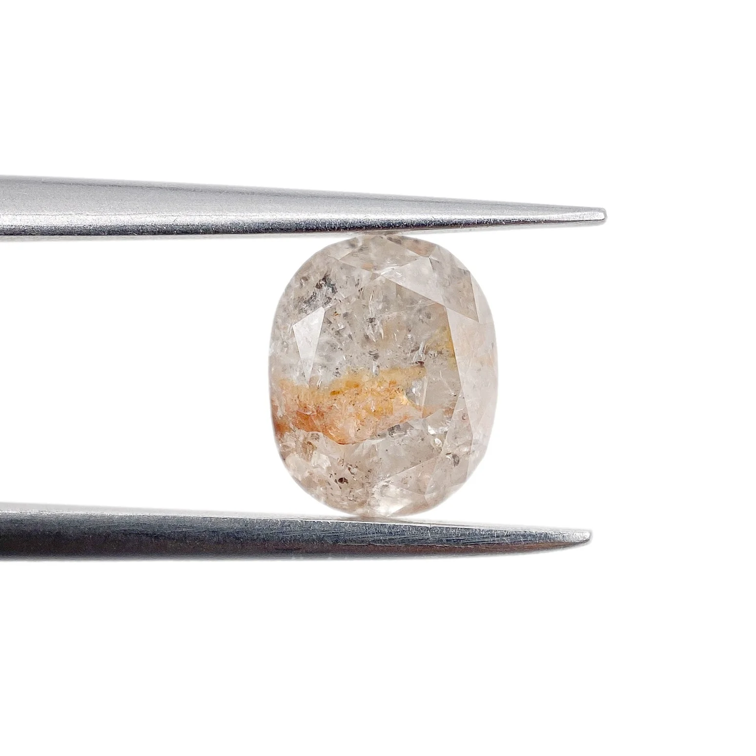 1.49ct | Rustic Reddish Salt & Pepper Cushion Shape Brilliant Cut Diamond - Image 2