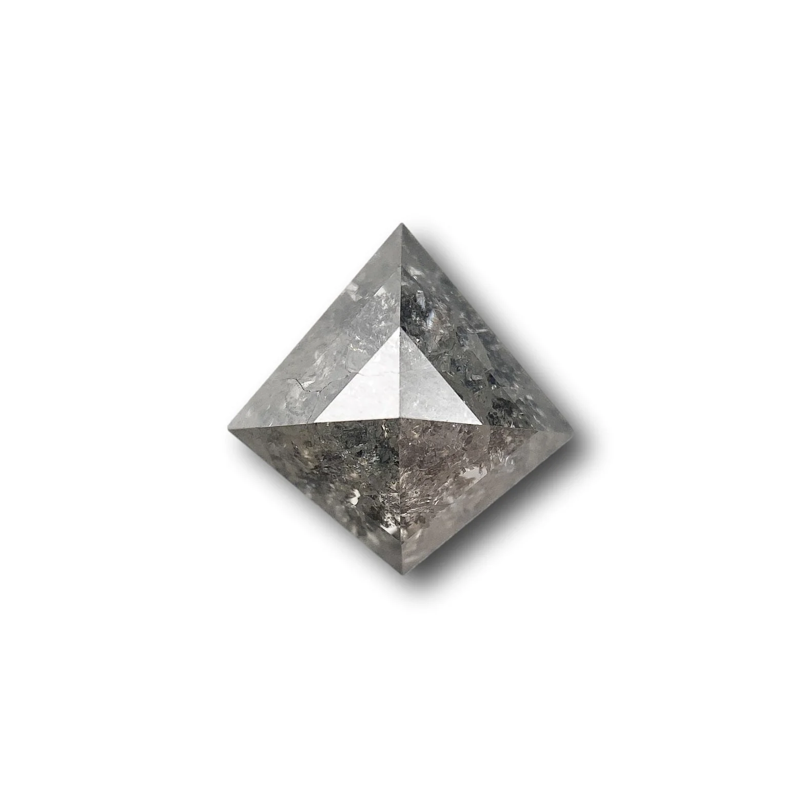 1.55ct | Salt & Pepper Kite Shape Step Cut Diamond