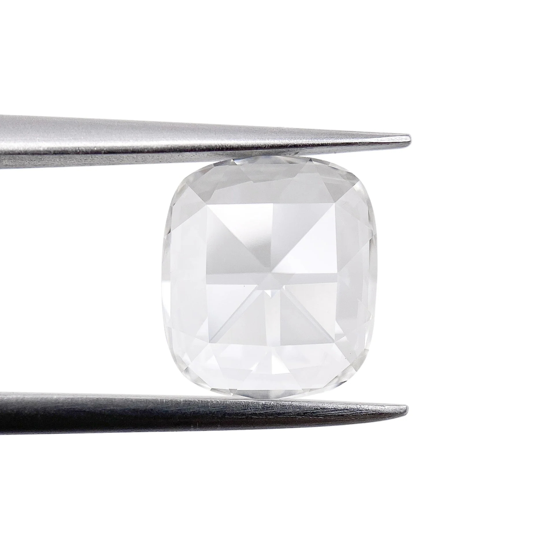 1.60ct | F/VS1 Cushion Shape Rose Cut Lab Diamond (IGI) - Image 2