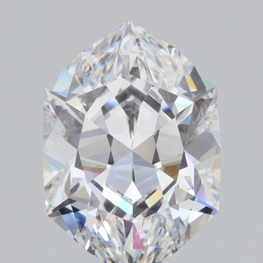 2.61ct | E/VS1 Hexagon Shape Brilliant Cut Lab Diamond (IGI)