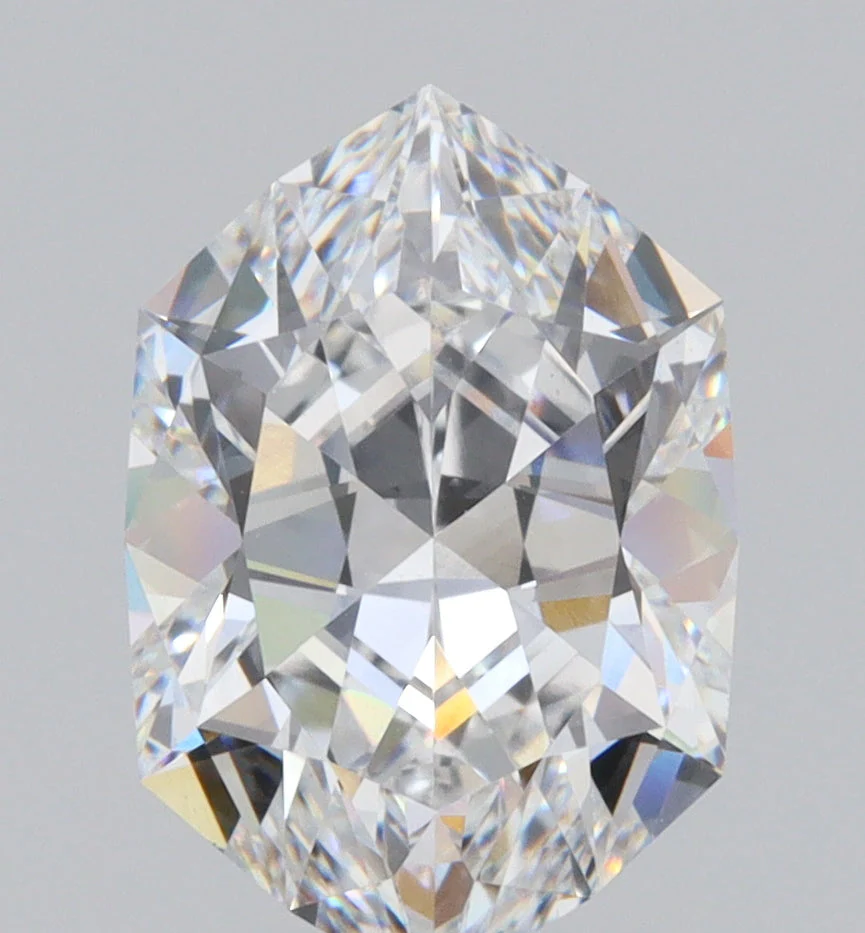 2.67ct | D/VS1 Hexagon Shape Brilliant Cut Lab Diamond (IGI)