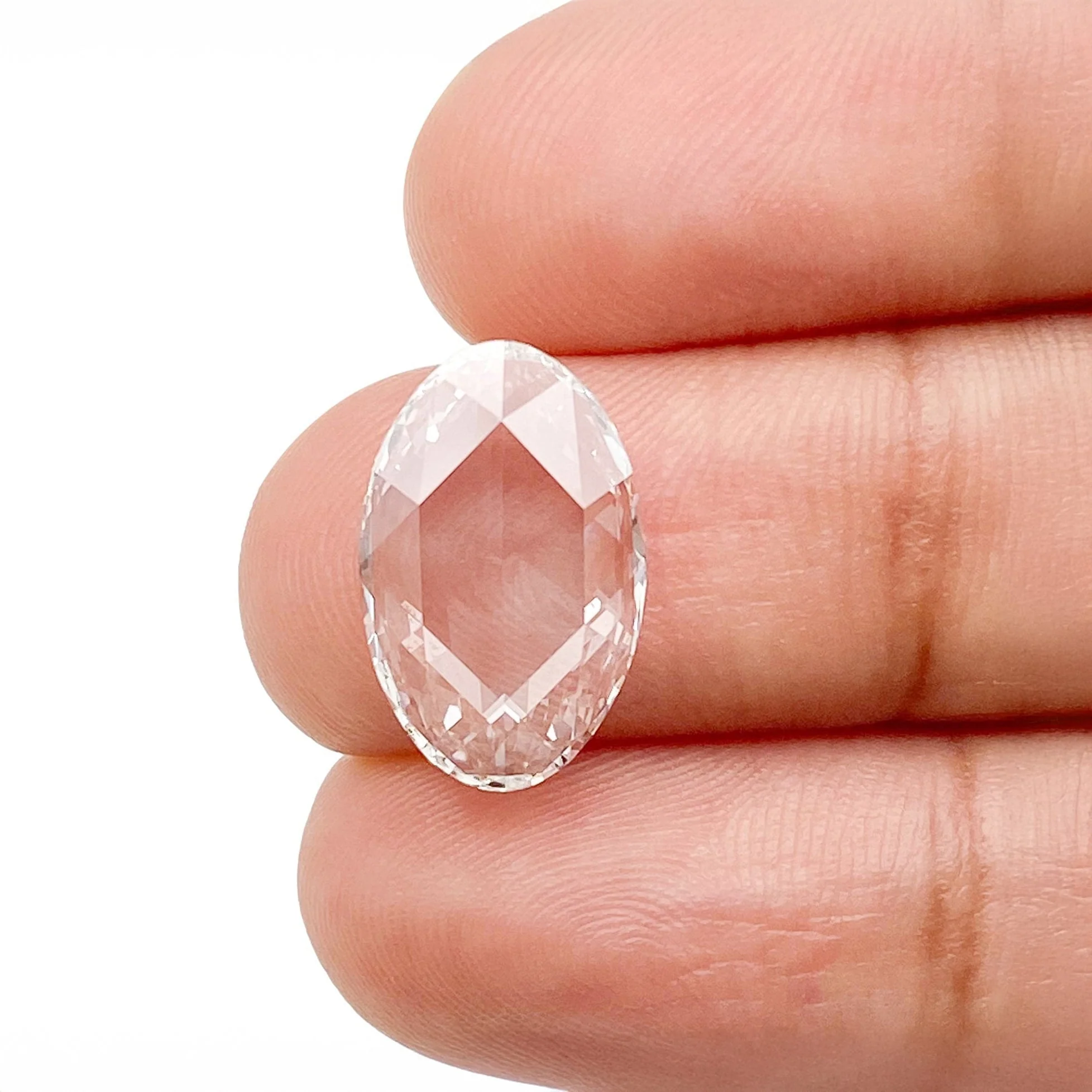 2.70ct | D/VS1 Oval Shape Rose Cut Lab Diamond (IGI) - Image 3