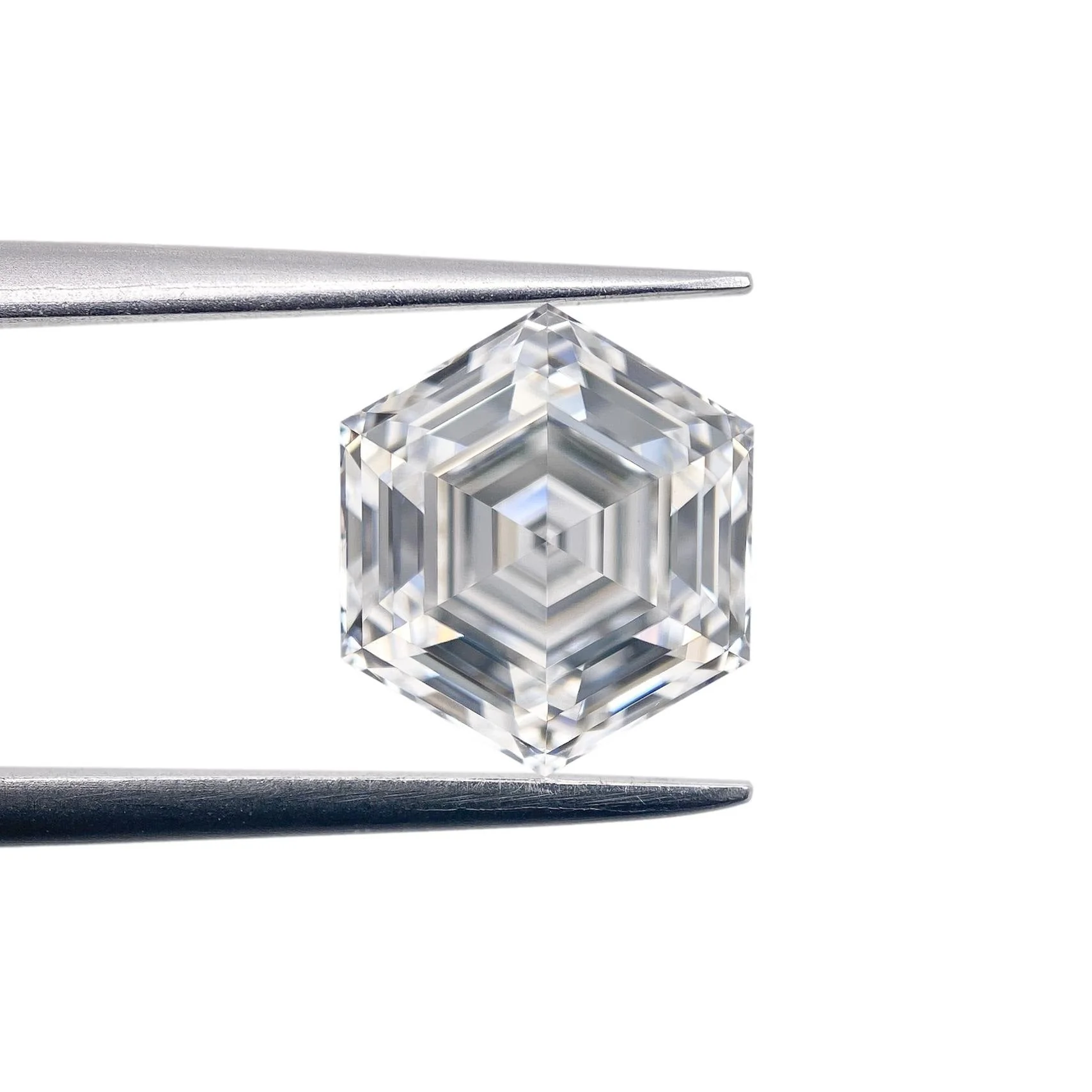 2.91ct | E/VVS2 Hexagon Shape Step Cut Lab Diamond (IGI) - Image 2