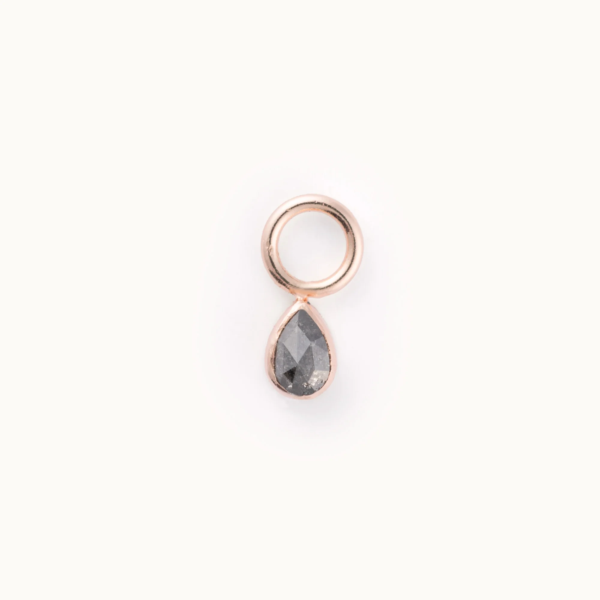 Bezel Charm | Rose Gold