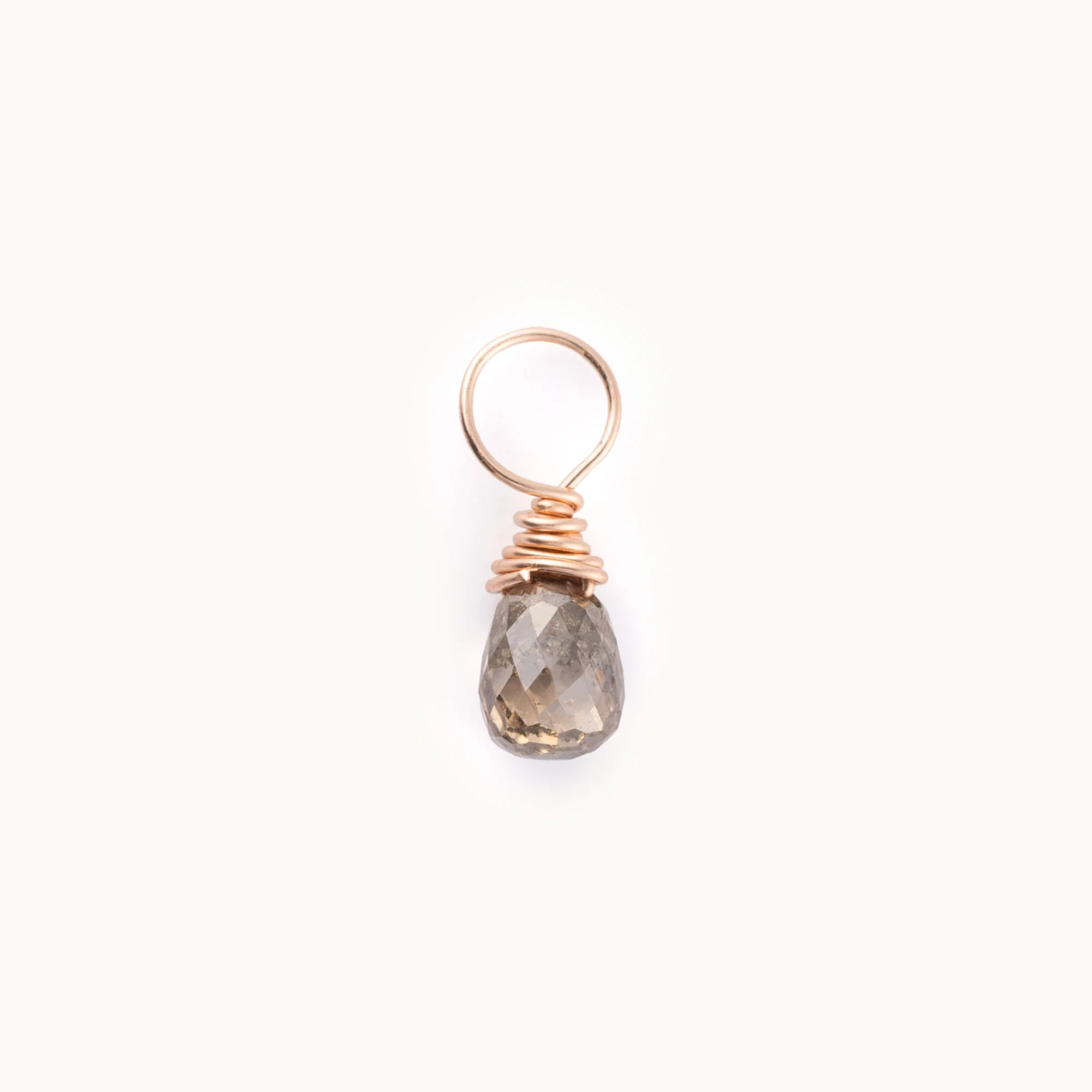 Briolette Charm | Rose Gold Filled - Image 2