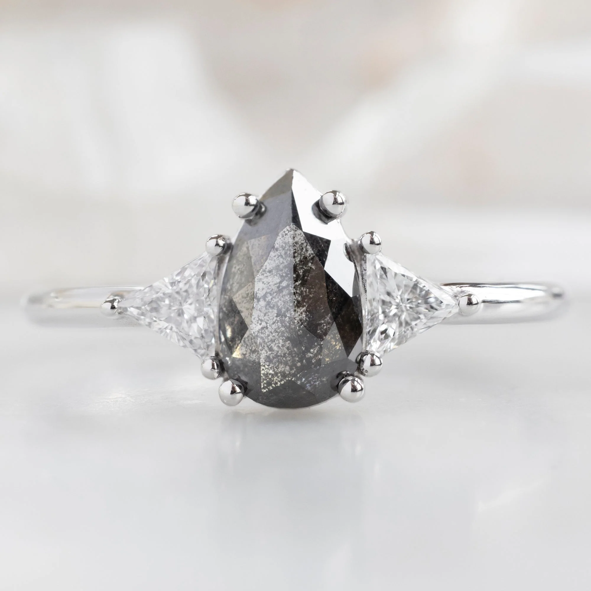 Design Your Own Custom | Black Diamond Engagement Ring - Image 9