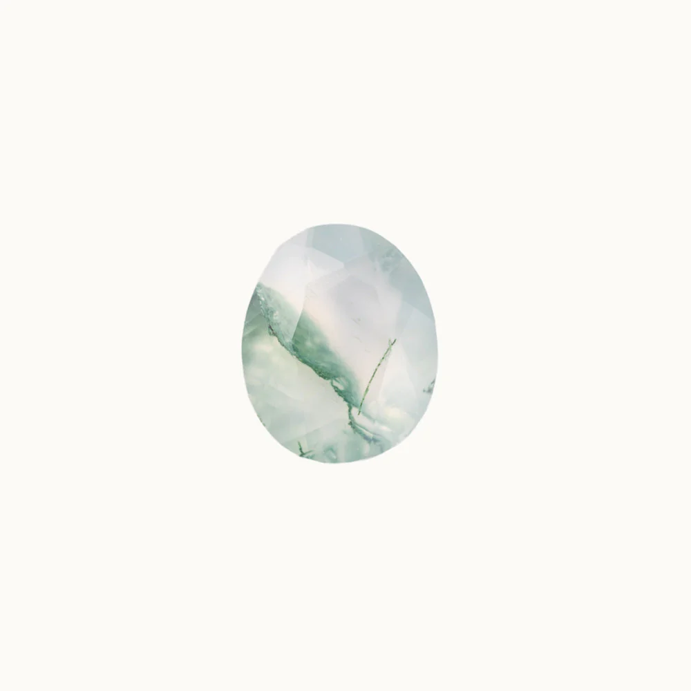 Moss Agate - Oval - Image 3