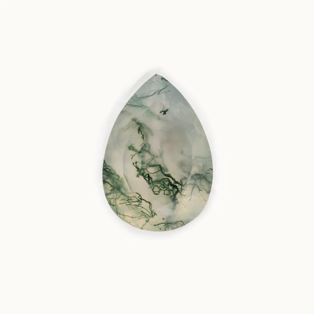 Moss Agate - Pear - Image 6