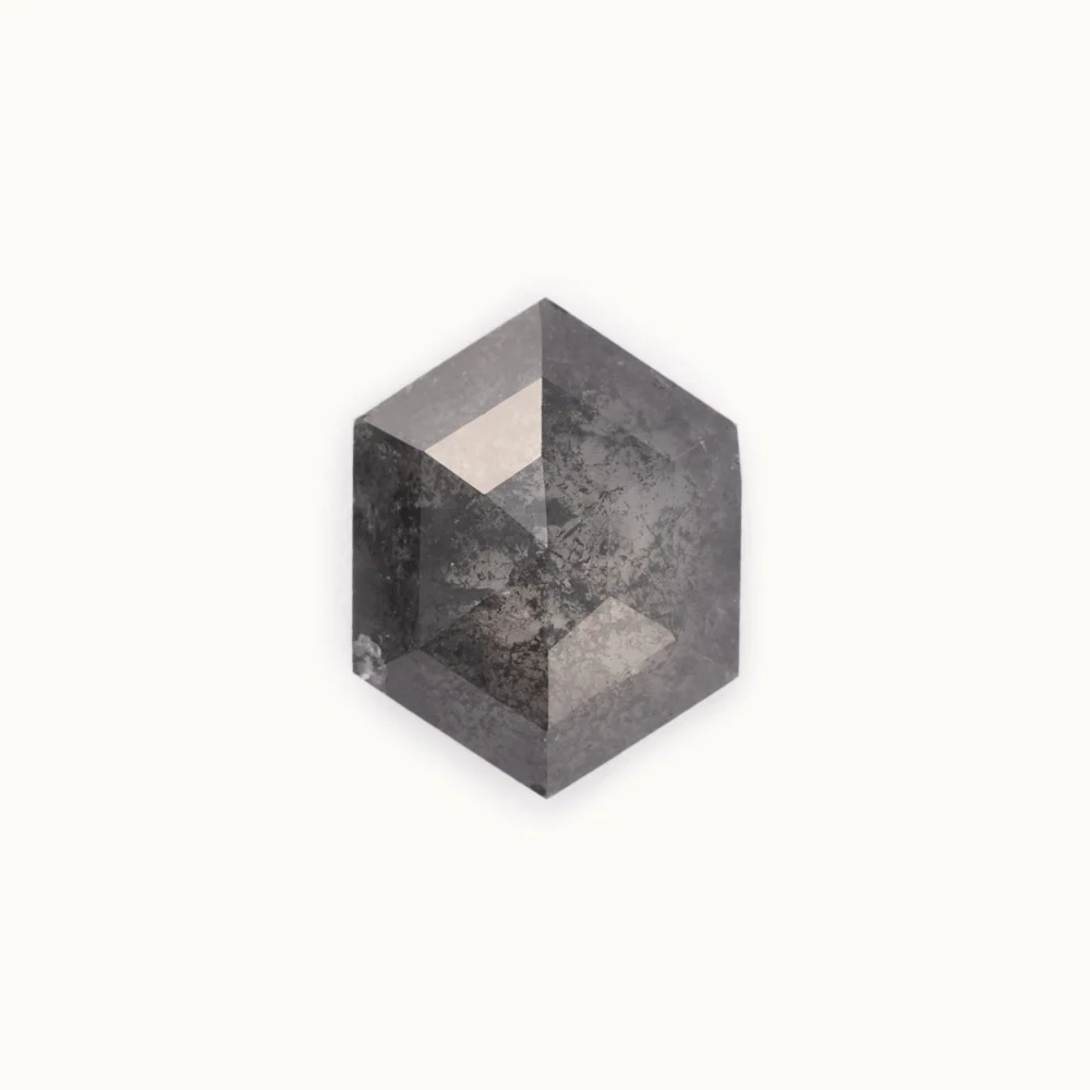 Salt and Pepper Diamonds - Hexagon