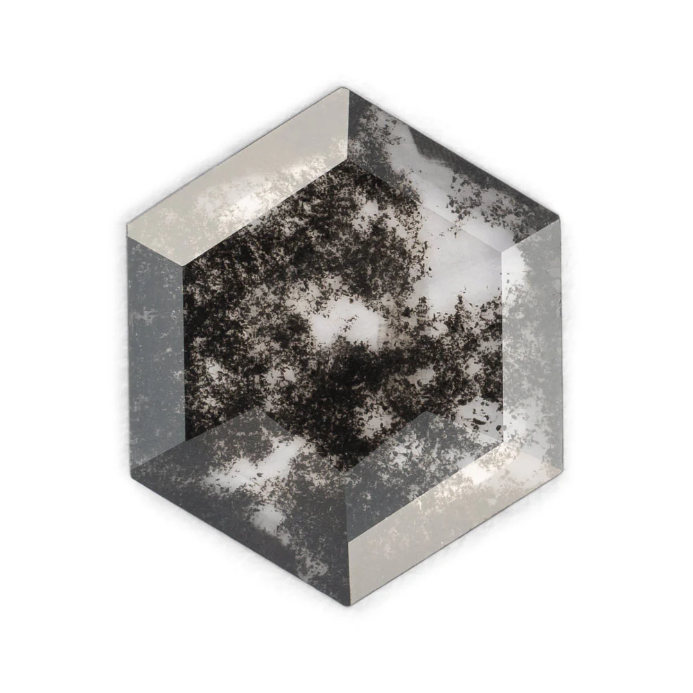 Salt and Pepper Diamonds - Hexagon - Image 104