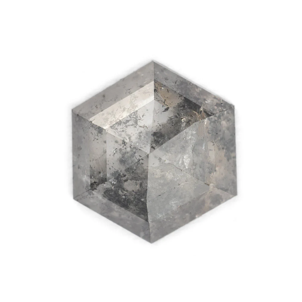 Salt and Pepper Diamonds - Hexagon - Image 105
