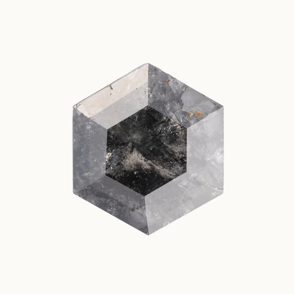 Salt and Pepper Diamonds - Hexagon - Image 3