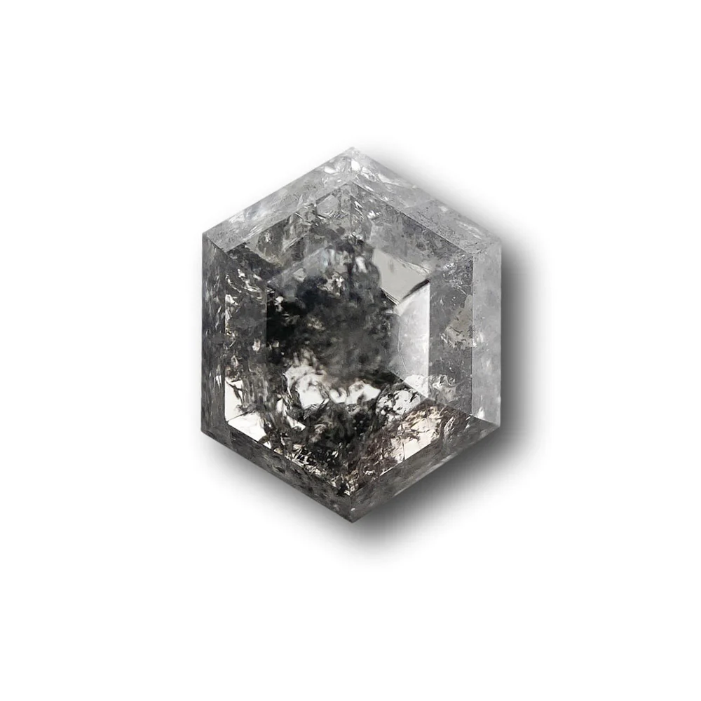 Salt and Pepper Diamonds - Hexagon - Image 72