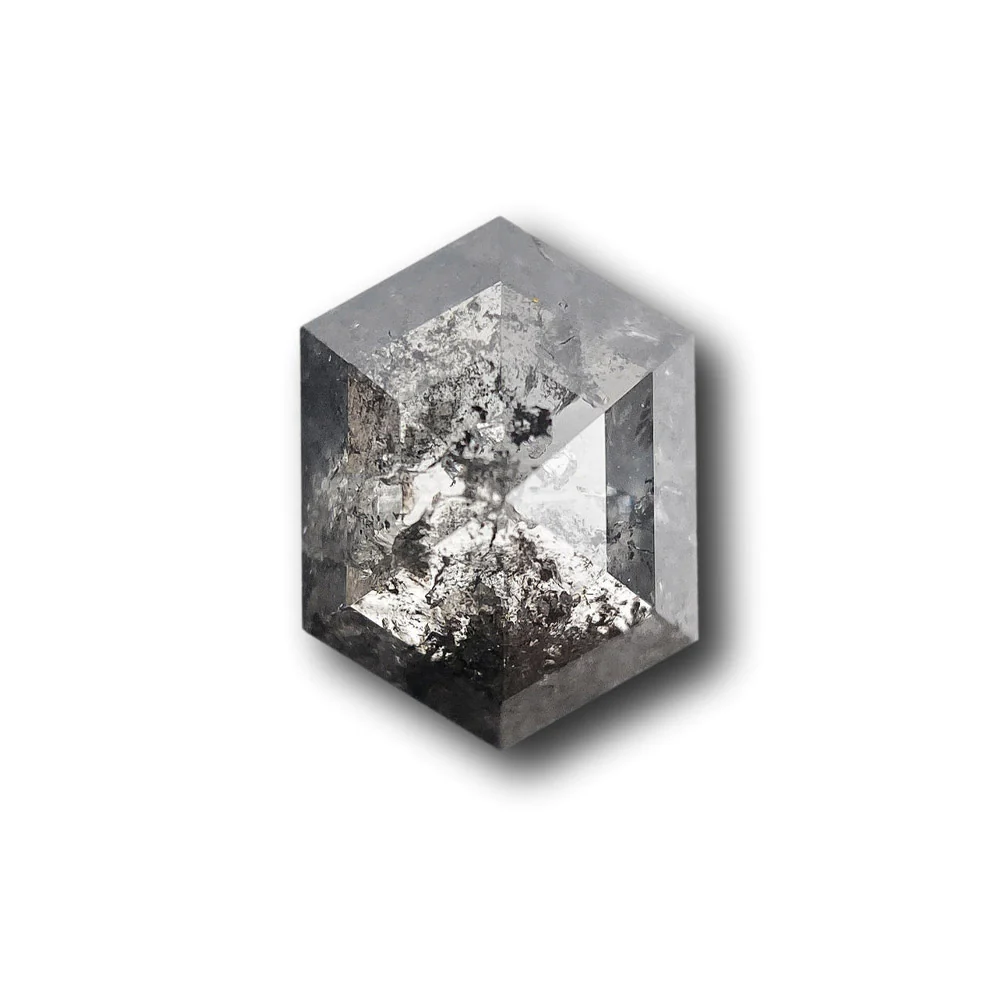 Salt and Pepper Diamonds - Hexagon - Image 74