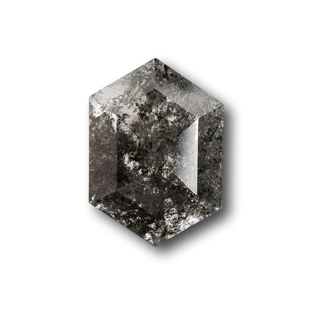 Salt and Pepper Diamonds - Hexagon - Image 80