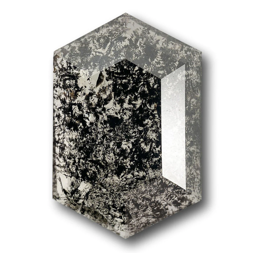 Salt and Pepper Diamonds - Hexagon - Image 82