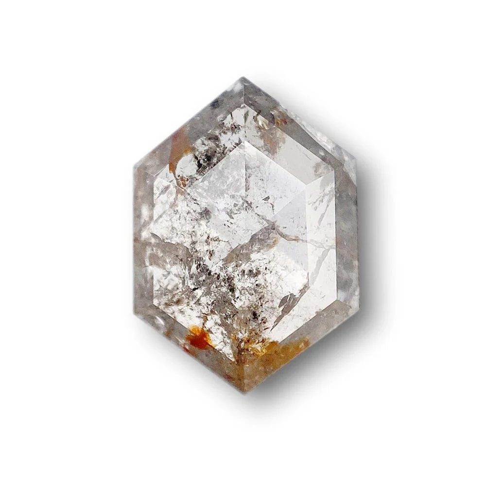 Salt and Pepper Diamonds - Hexagon - Image 85