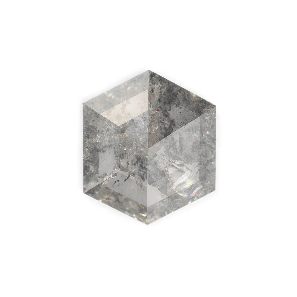 Salt and Pepper Diamonds - Hexagon - Image 89