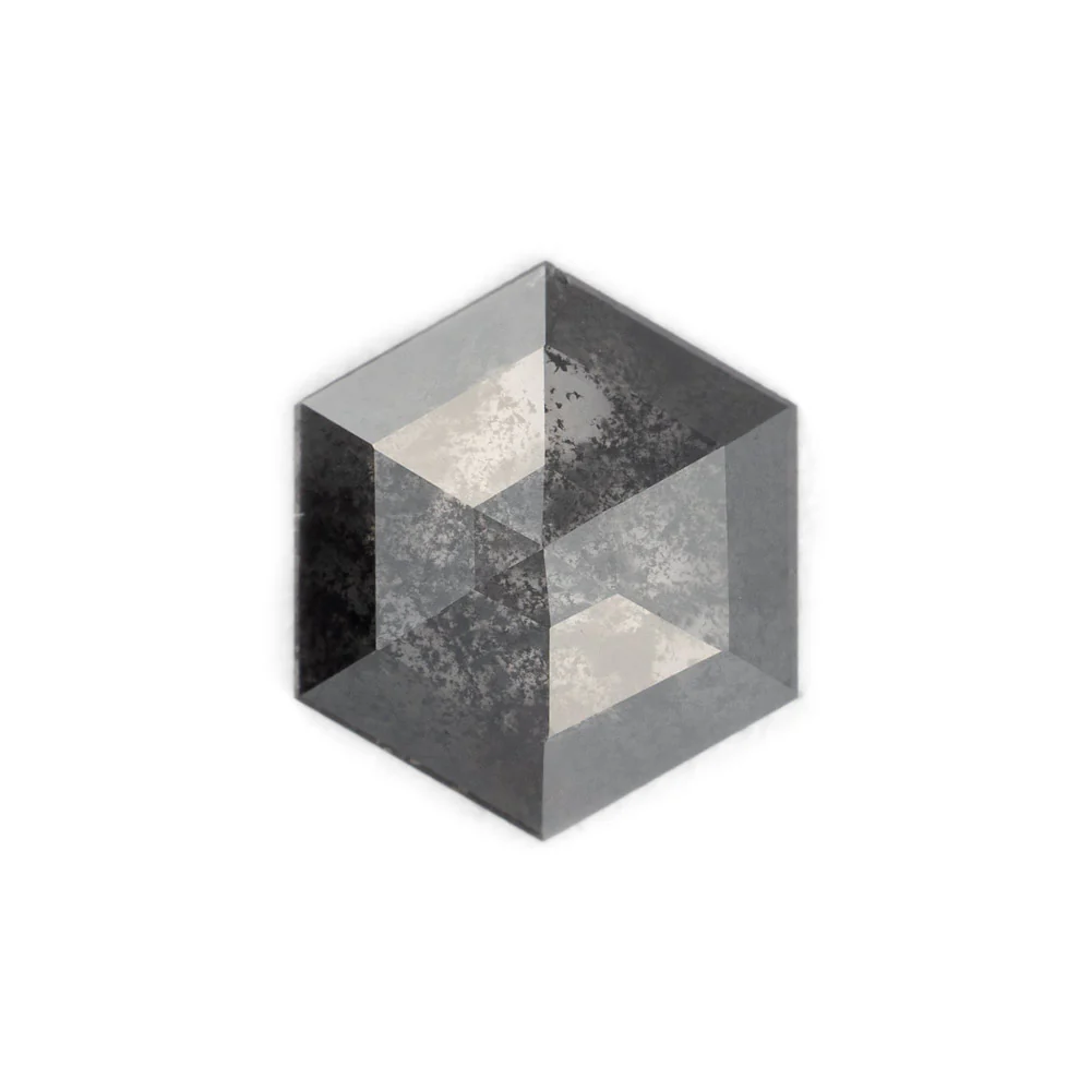 Salt and Pepper Diamonds - Hexagon - Image 95