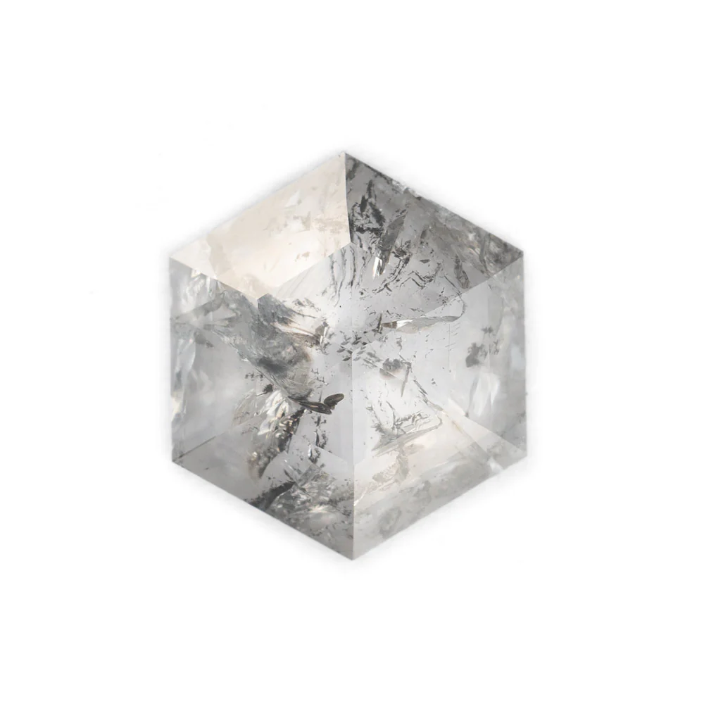 Salt and Pepper Diamonds - Hexagon - Image 96