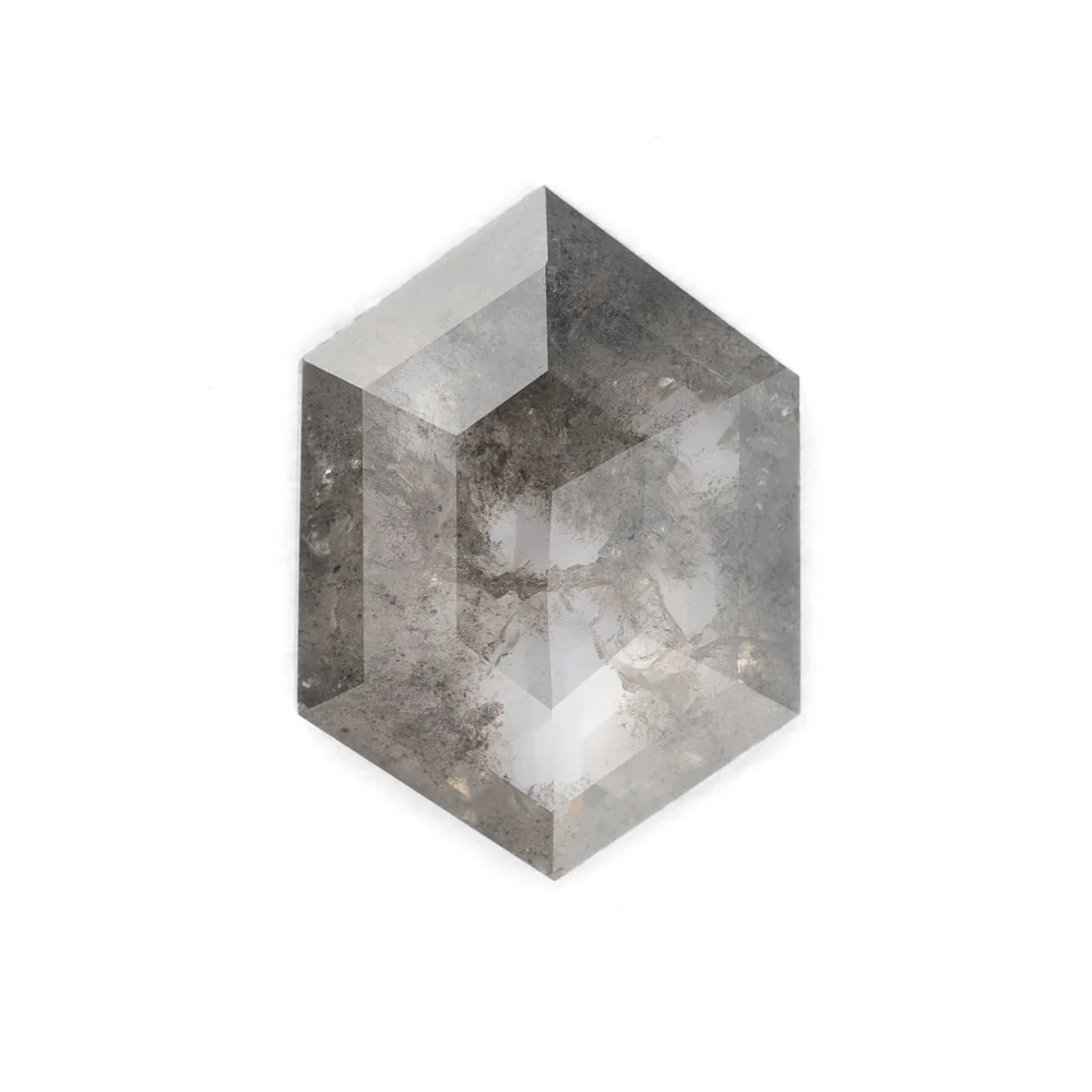 Salt and Pepper Diamonds - Hexagon - Image 98