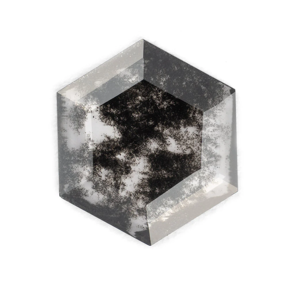 Salt and Pepper Diamonds - Hexagon - Image 99