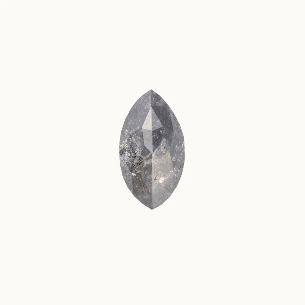Salt and Pepper Diamonds - Marquise - Image 2