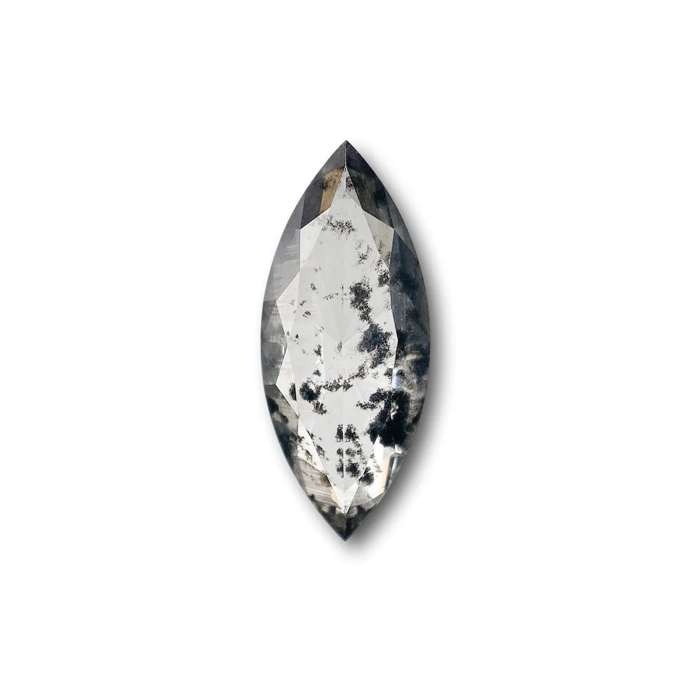 Salt and Pepper Diamonds - Marquise - Image 6