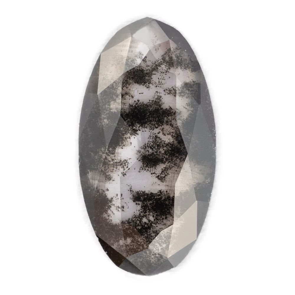 Salt and Pepper Diamonds - Oval - Image 13