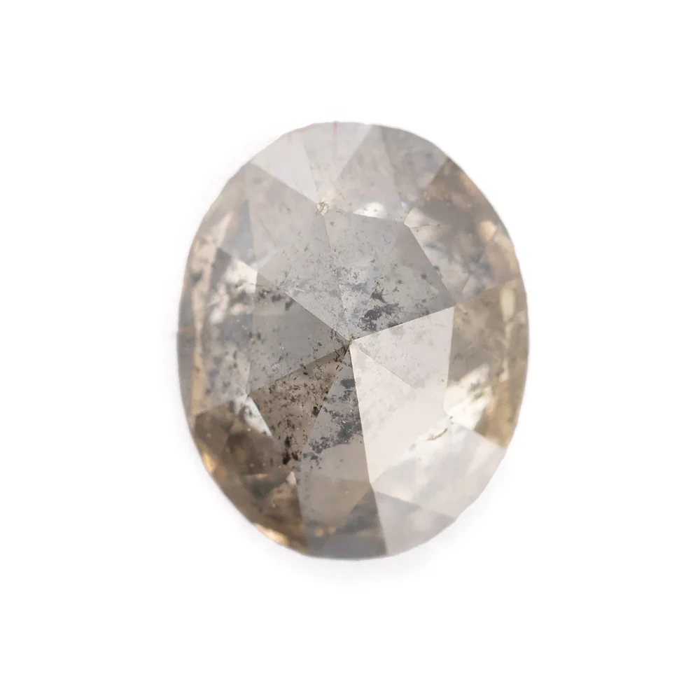 Salt and Pepper Diamonds - Oval - Image 14