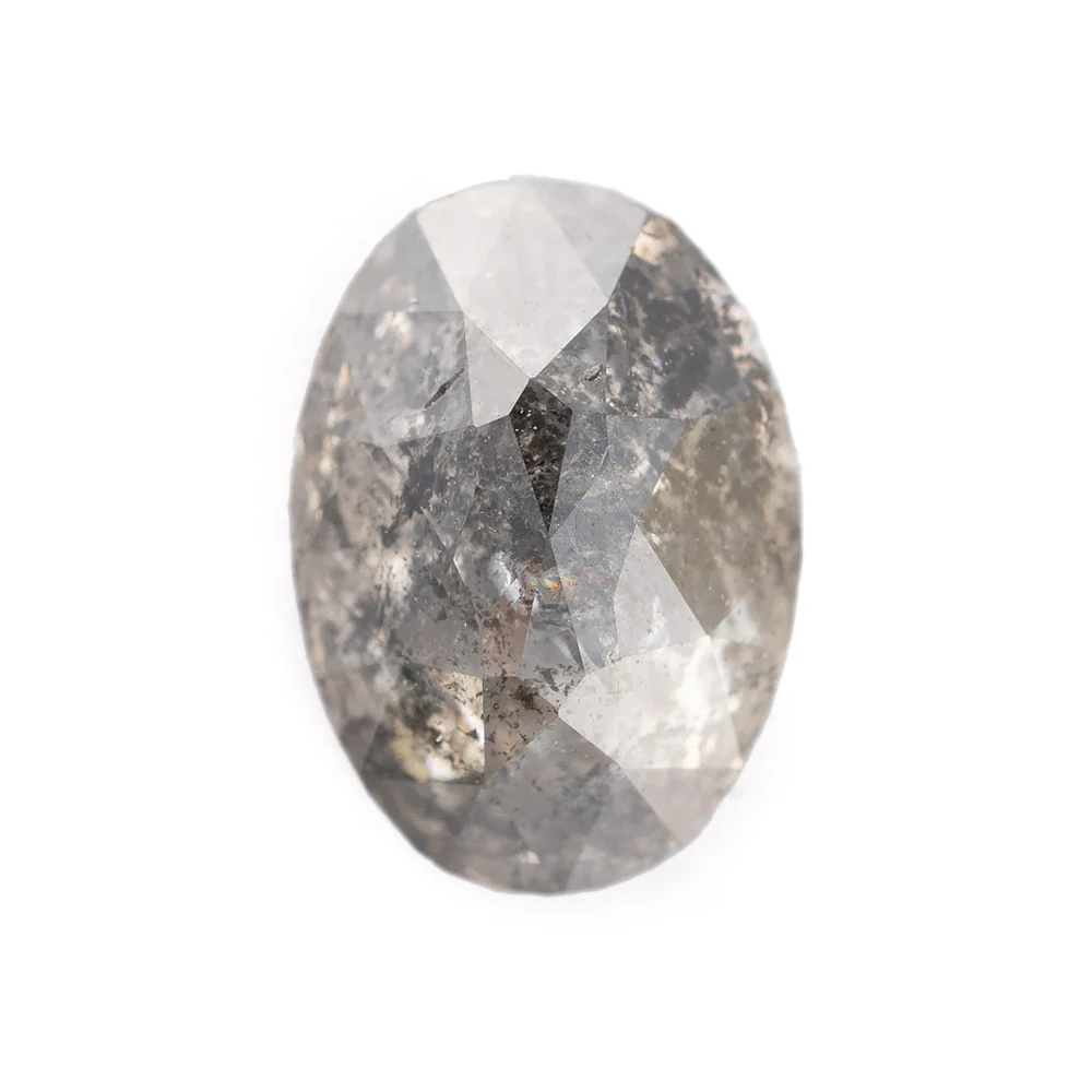 Salt and Pepper Diamonds - Oval - Image 15