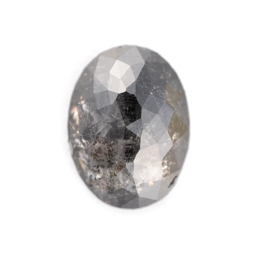 Salt and Pepper Diamonds - Oval - Image 16