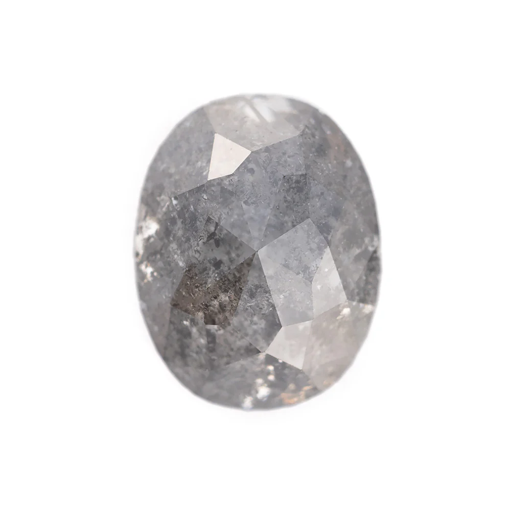 Salt and Pepper Diamonds - Oval - Image 18