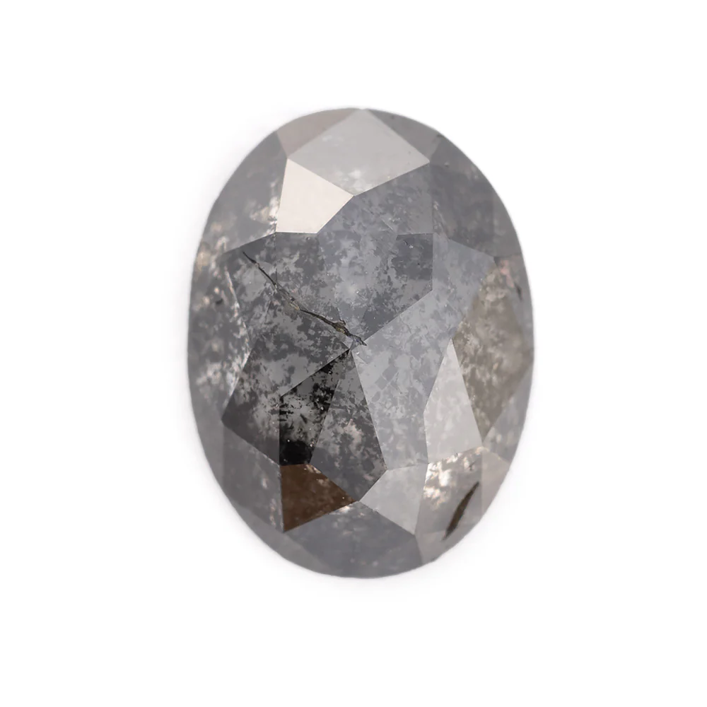 Salt and Pepper Diamonds - Oval - Image 19