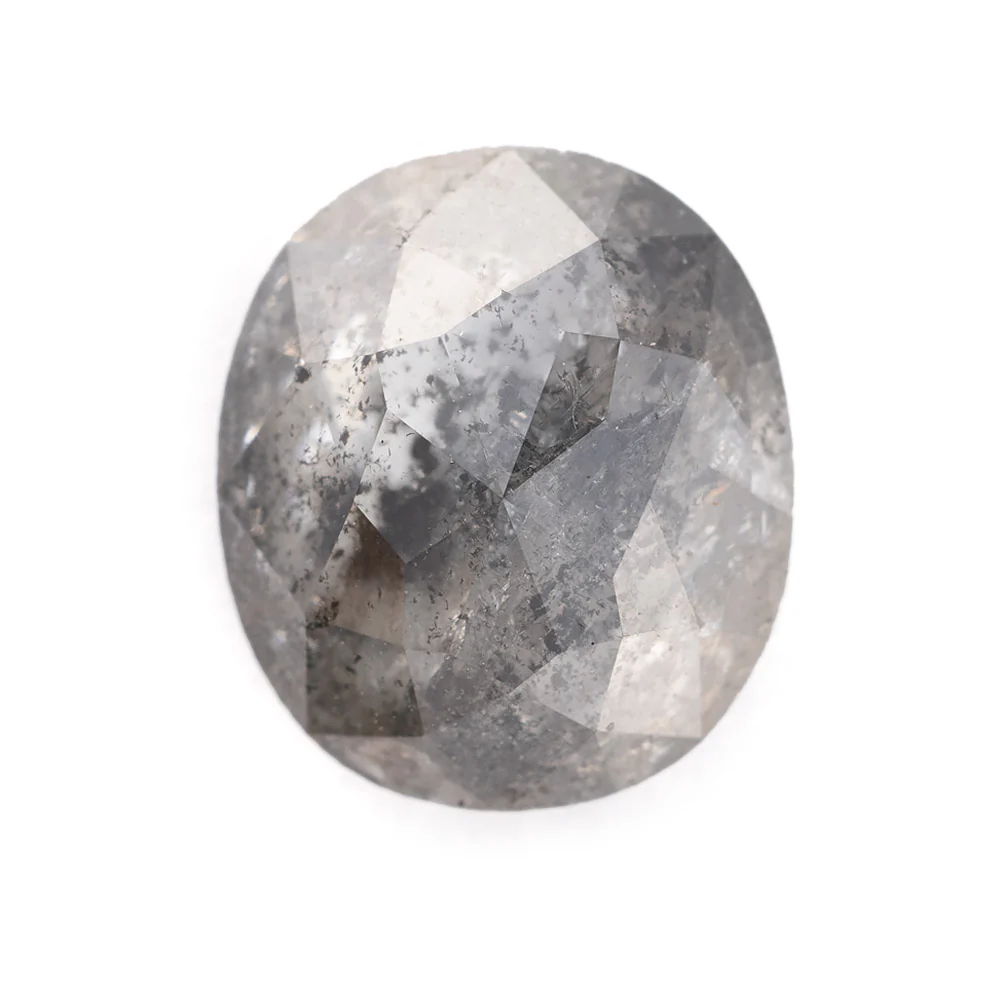 Salt and Pepper Diamonds - Oval - Image 20
