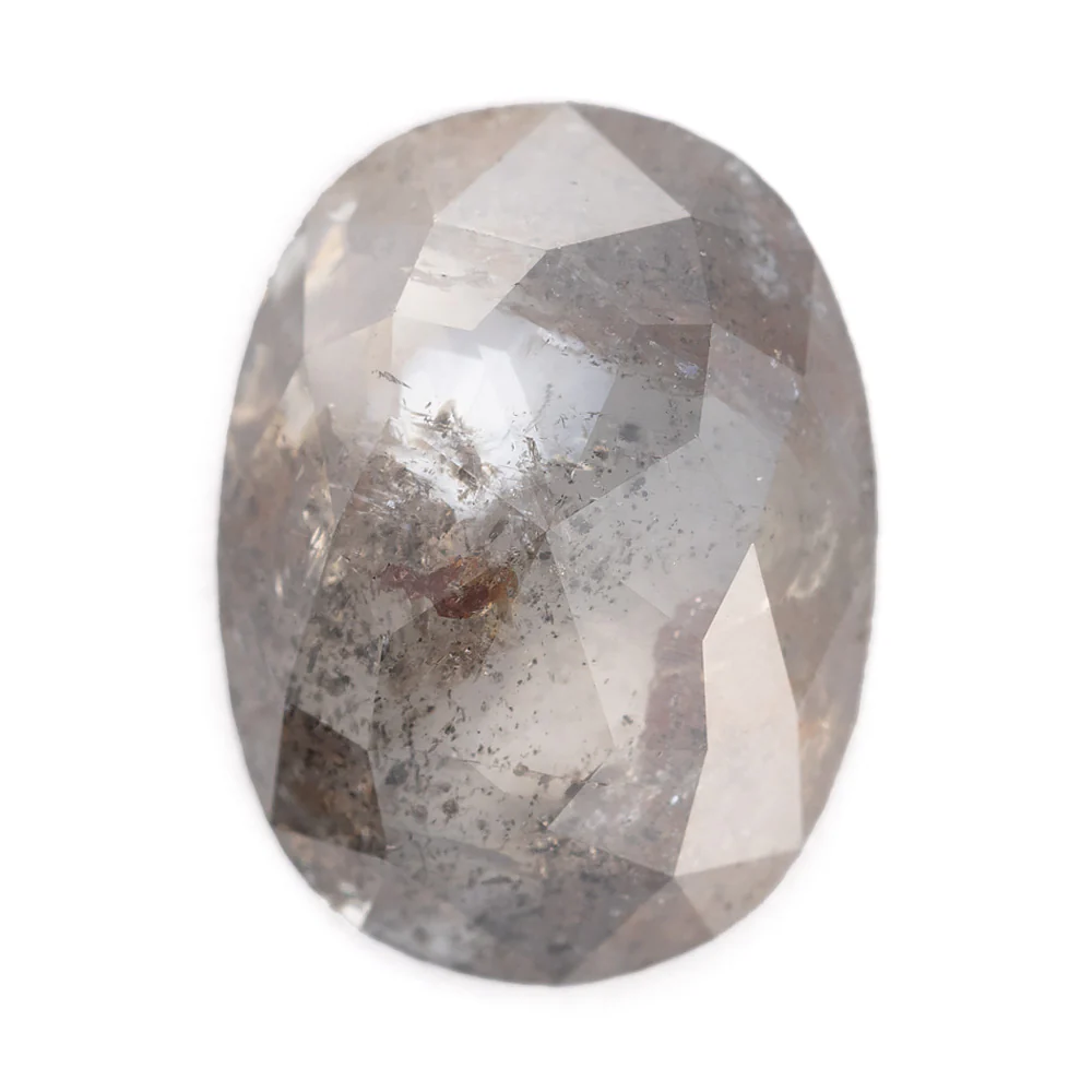 Salt and Pepper Diamonds - Oval - Image 21