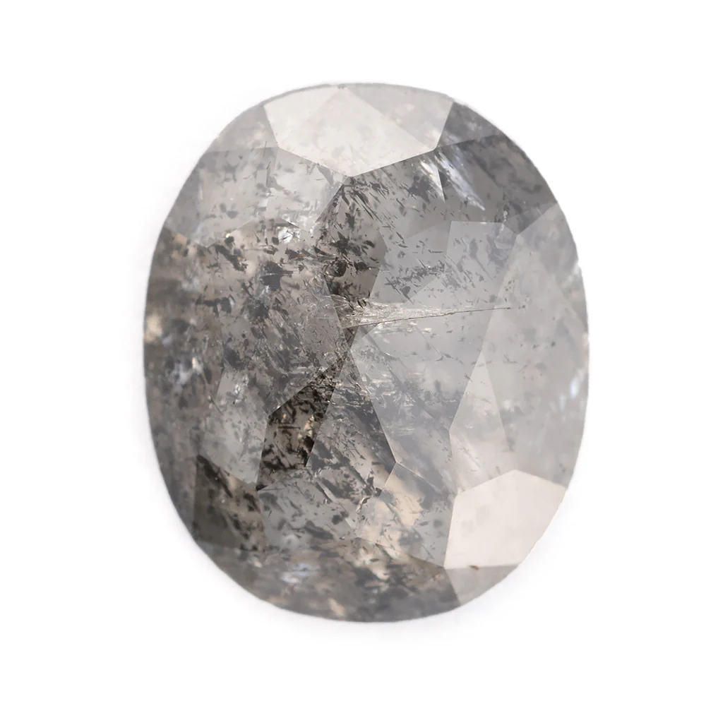 Salt and Pepper Diamonds - Oval - Image 22
