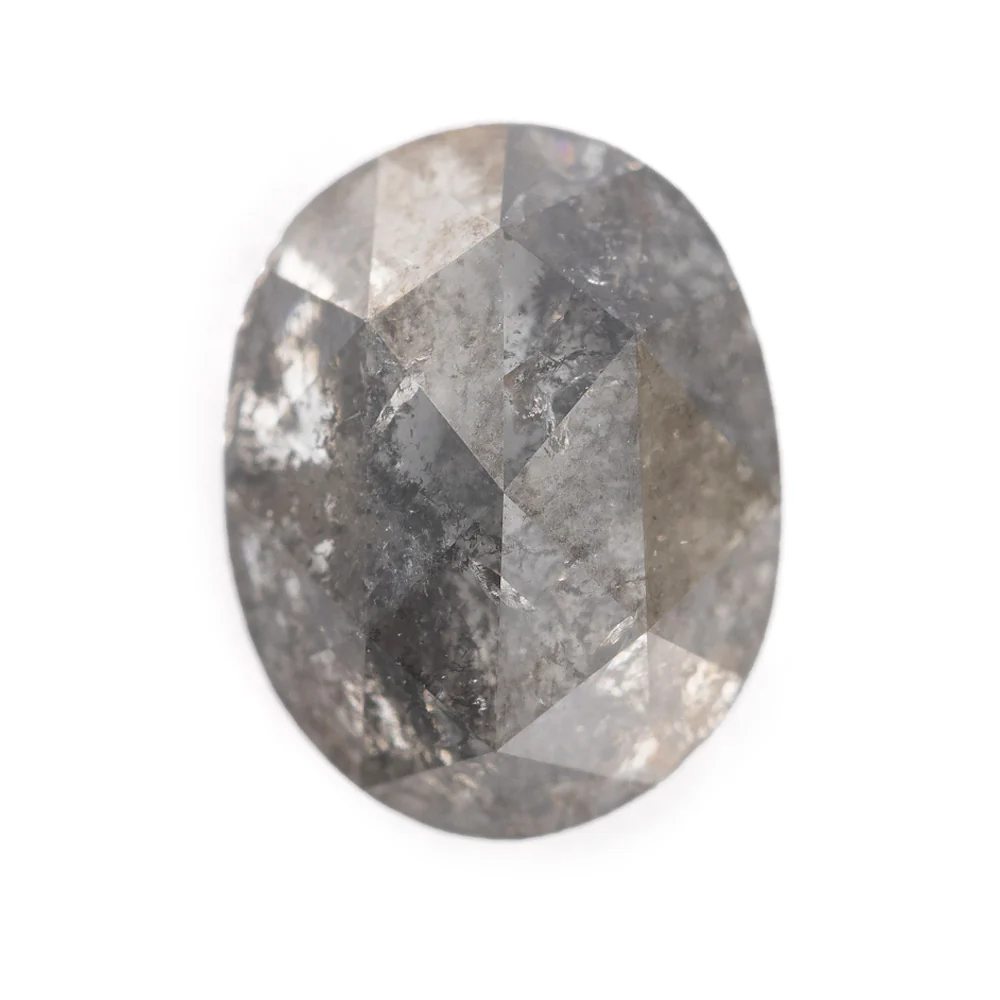 Salt and Pepper Diamonds - Oval - Image 23