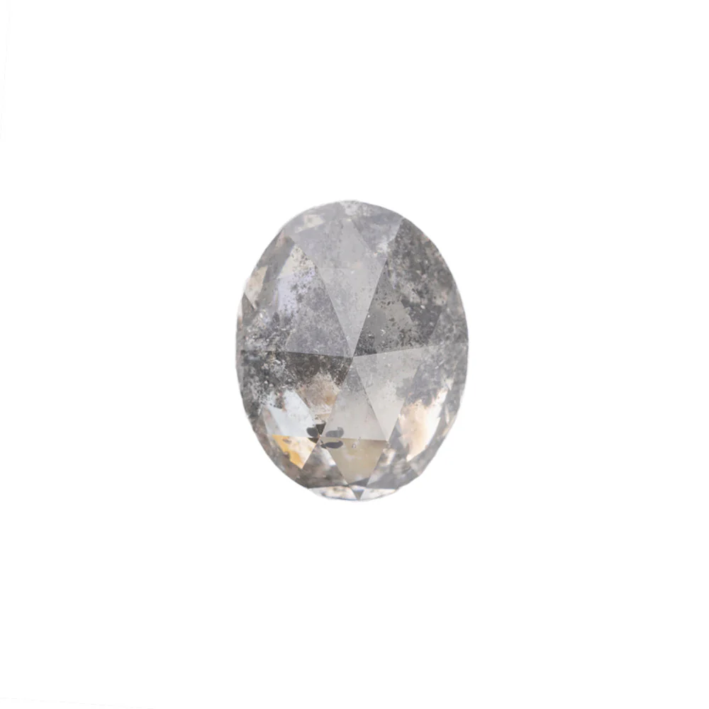 Salt and Pepper Diamonds - Oval - Image 9