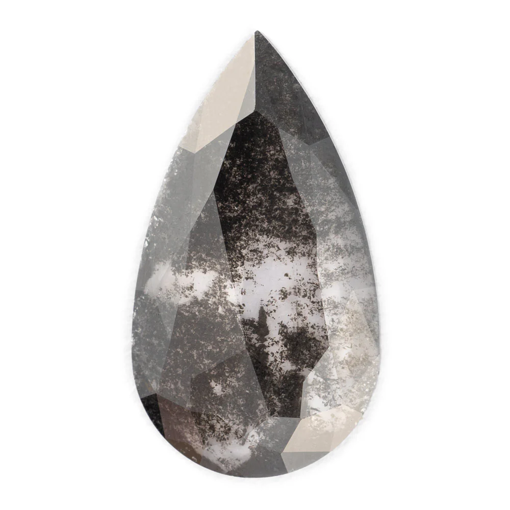 Salt and Pepper Diamonds - Pear - Image 105