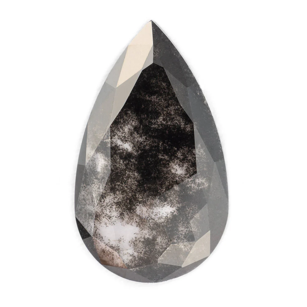 Salt and Pepper Diamonds - Pear - Image 106