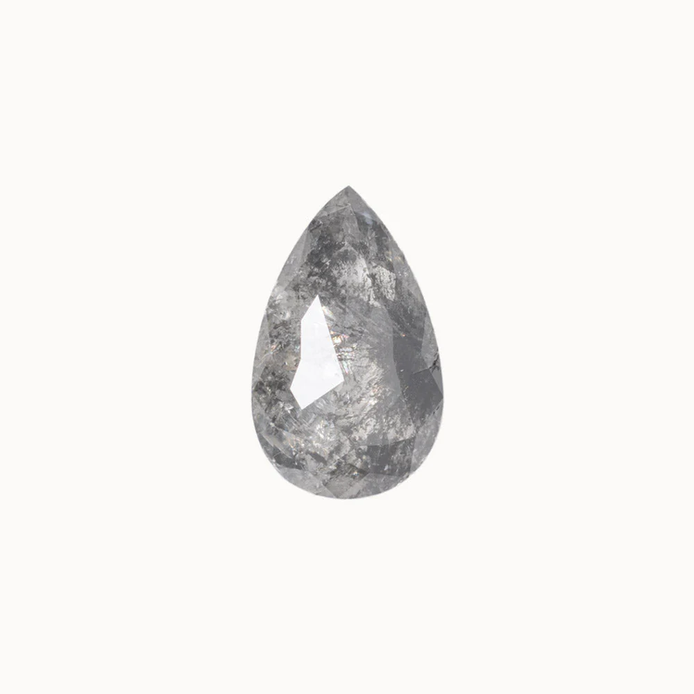 Salt and Pepper Diamonds - Pear - Image 2