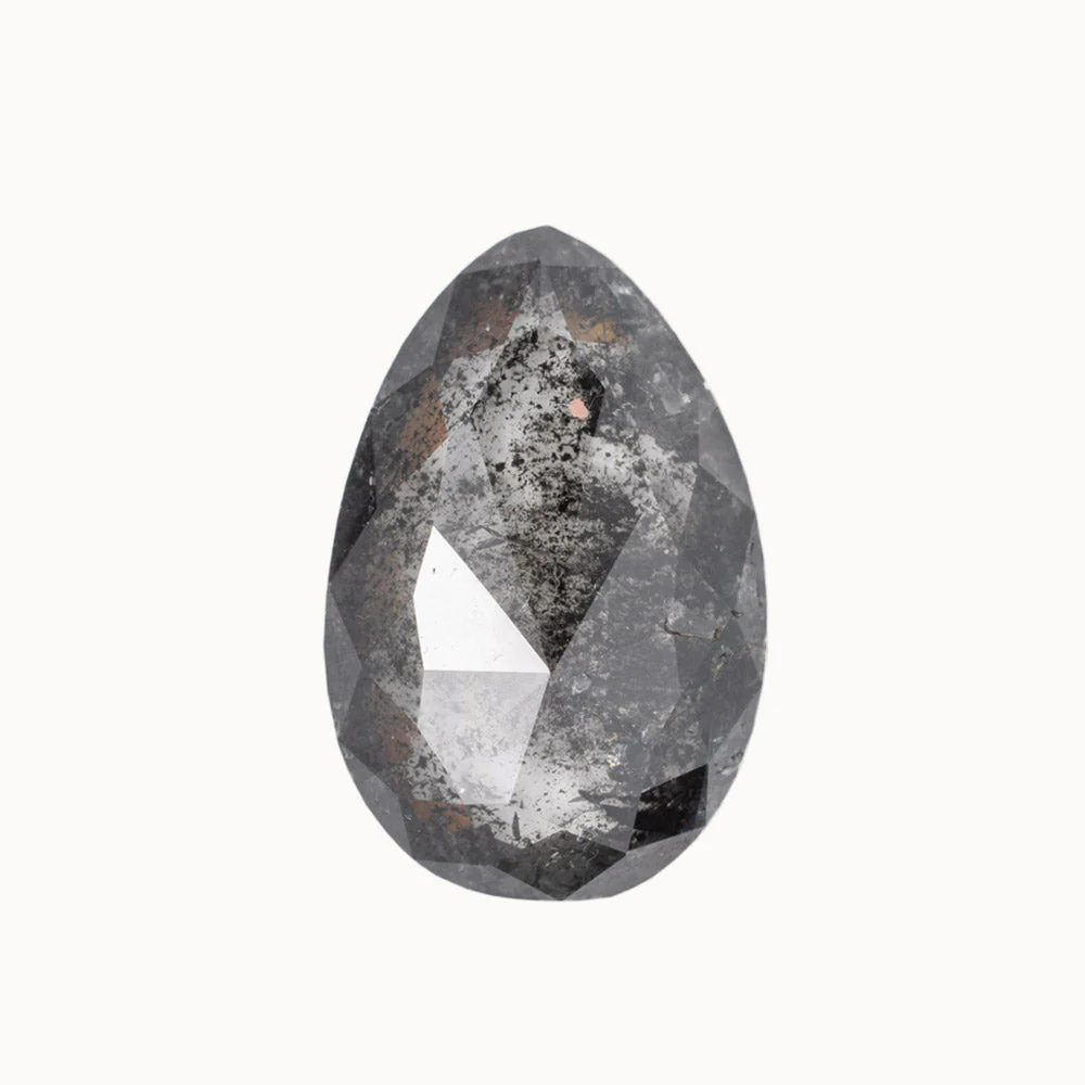 Salt and Pepper Diamonds - Pear - Image 43