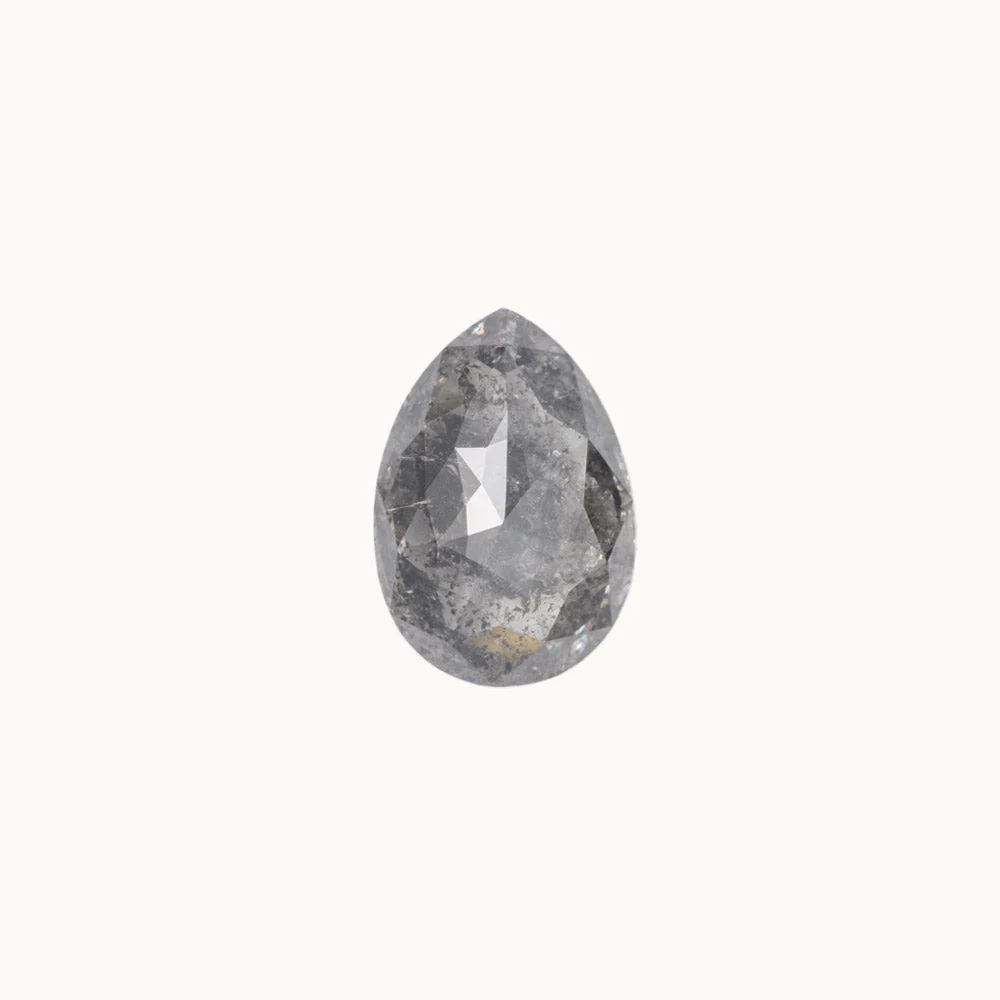 Salt and Pepper Diamonds - Pear - Image 5
